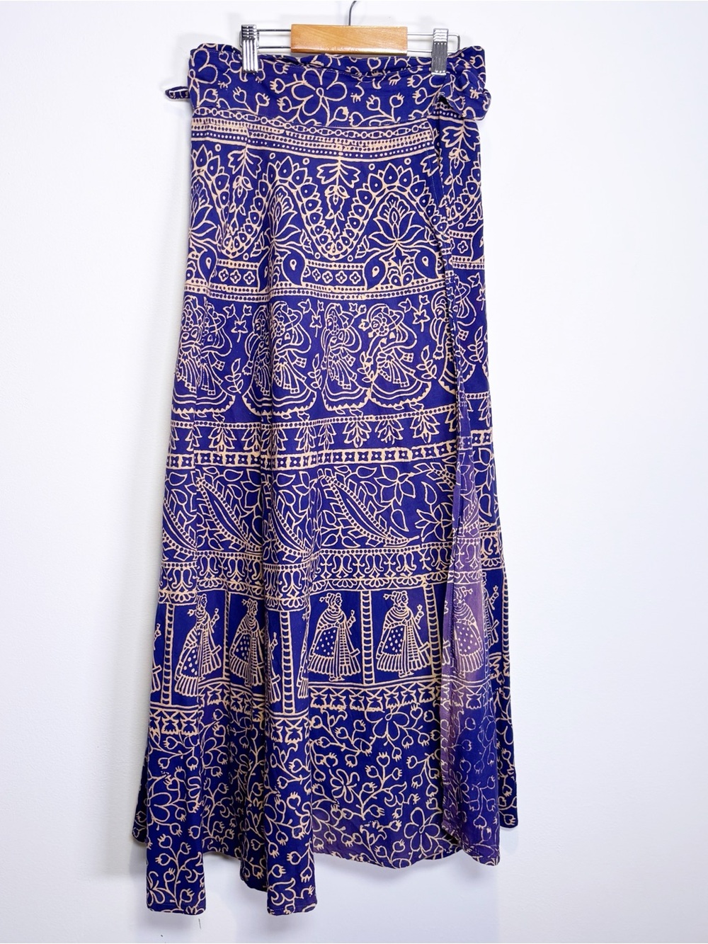 90s Wrap Maxi Skirt